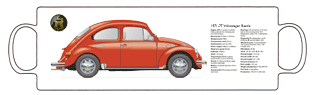 VW Beetle 1971-77 Mug 2